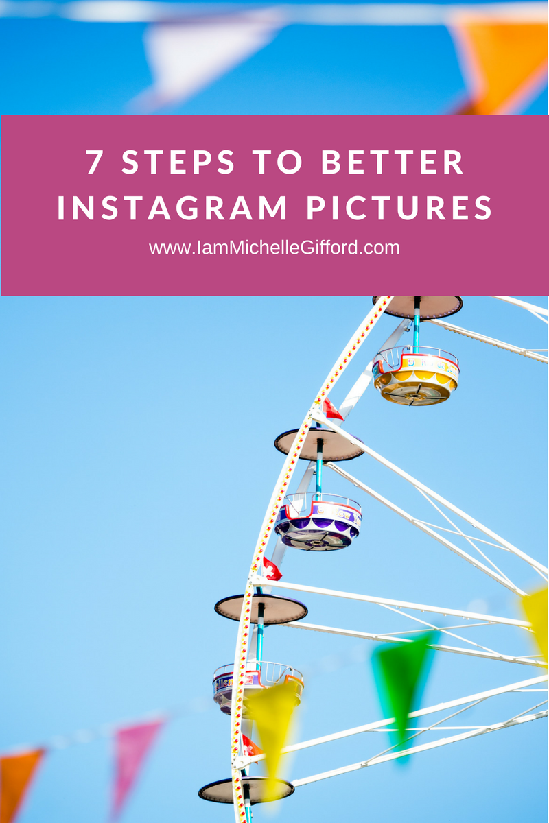How to Get Instagram Worthy Pictures in 7 Easy Steps for I am Michelle Gifford Free iPhone Photography Course