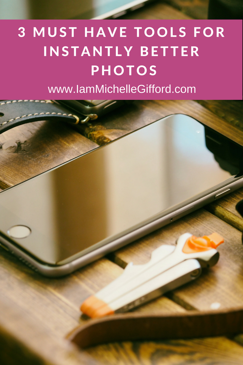 iPhone Photography tools to take pictures like a pro for I am Michelle Gifford how to take better pictures for your business