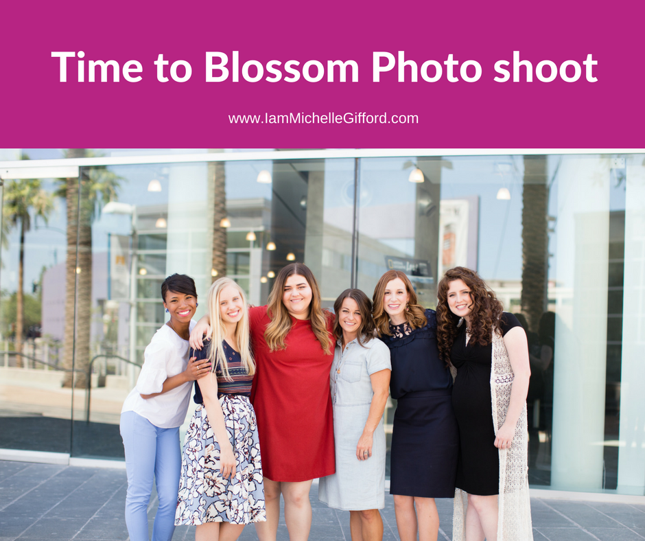 Time to Blossom Photo shoot with I am Michelle Gifford