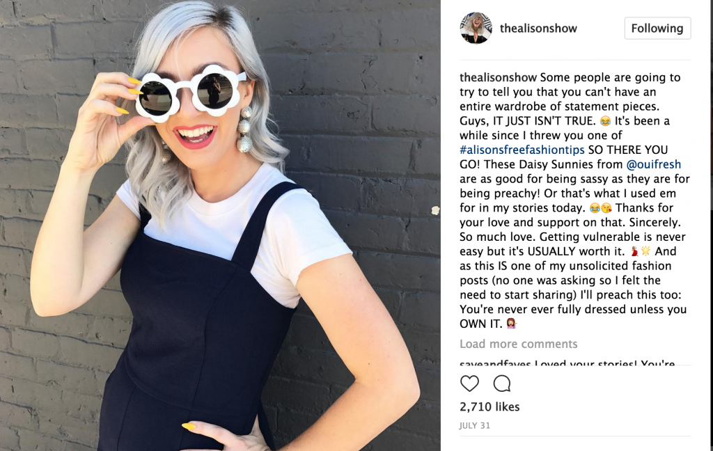 3 Instagram Mistakes You are Making and how to solve them for your business www.IamMichelleGifford.com Instagram for business tips with The Alison Show