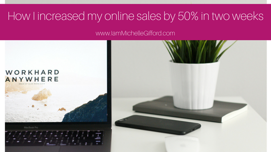 How I increased my online sales by 50% in two weeks by www.IamMichelleGifford.com Maskcara Business interactive quizzes for your business