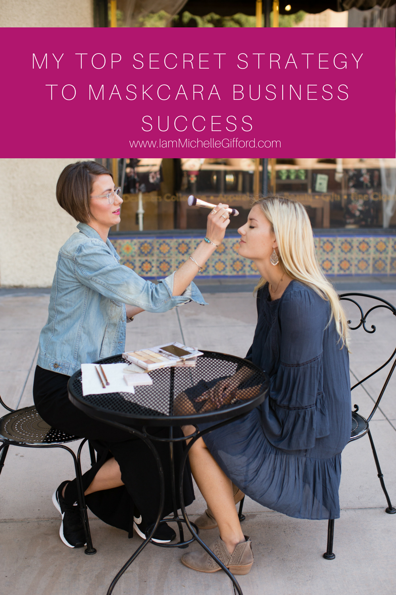 My top secret strategy to Maskcara business success, How to build an MLM business online with www.IamMichelleGifford.com