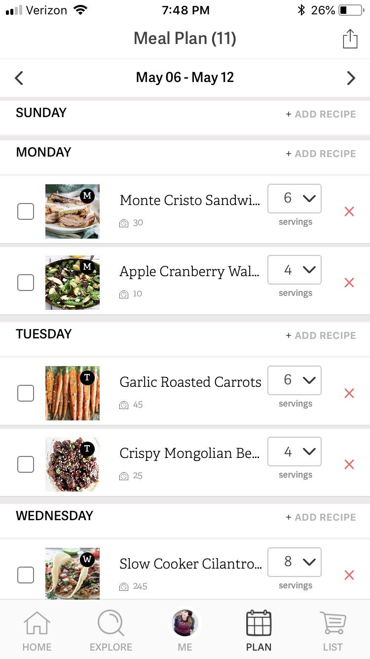 How to use the favoreats app a step by step guide How do I add a new recipe to Favoreats? by www.IamMichelleGifford.com