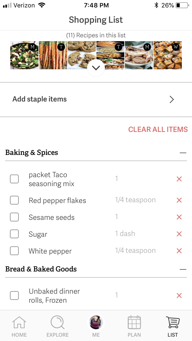 How to use the favoreats app a step by step guide How to create a shopping list with favoreats How do I add a new recipe to Favoreats? by www.IamMichelleGifford.com