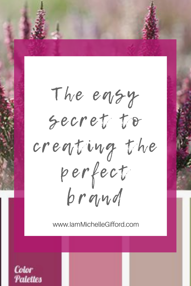 5 steps to creating your visual brand how to create your brand with www.IamMichelleGifford.com