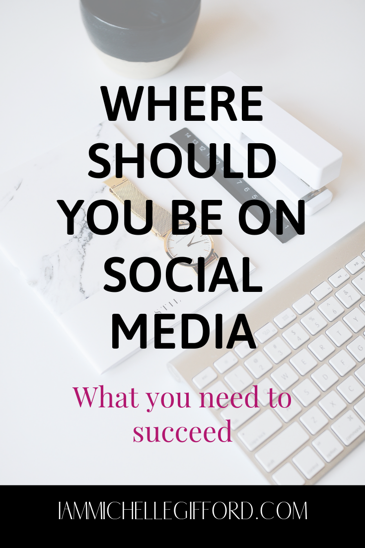 We all use social media in our personal lives but making it useful to our business can seem daunting.   If you have been struggling with social media questions this is for you! Here are the five pillars of online presence that you need to succeed in today’s online world with IAmMIchelleGifford.com