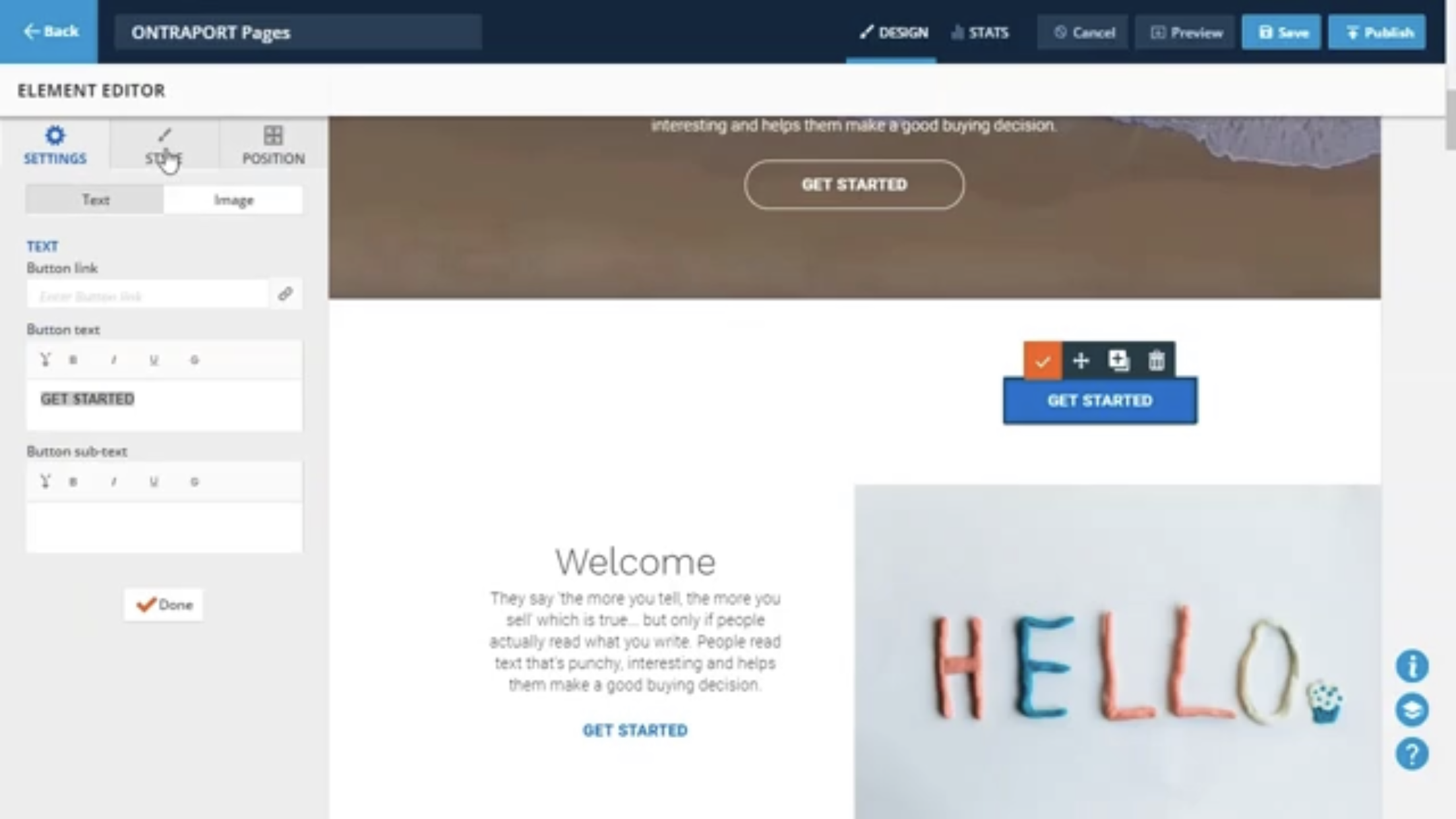 Get Started with Ontraport- Create a Landing Page www.iammichellegifford.com