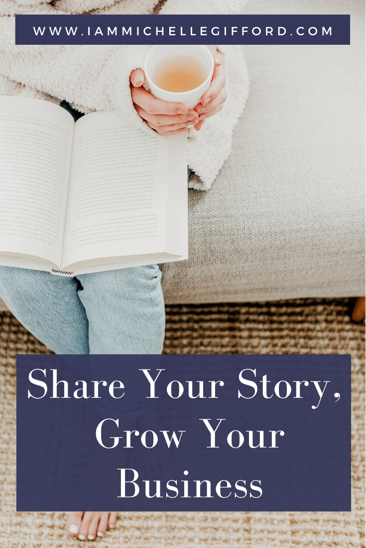 Share your story, Grow your business with Katie Quesada. www.IamMichelleGifford.com