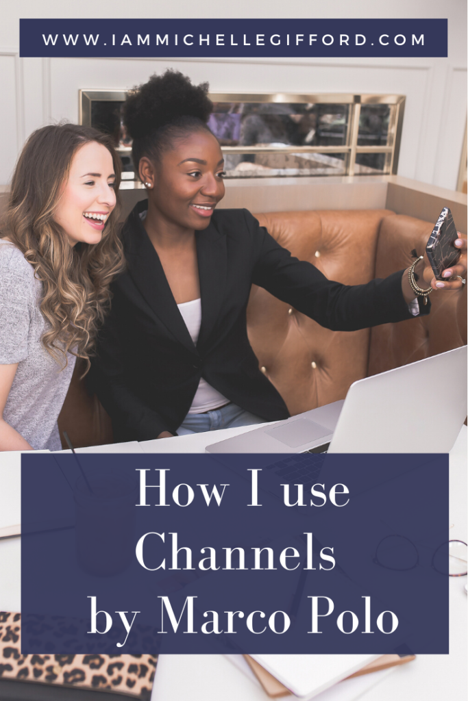 How I use Channels by Marco Polo to run my membership group. www.IamMichelleGifford.com