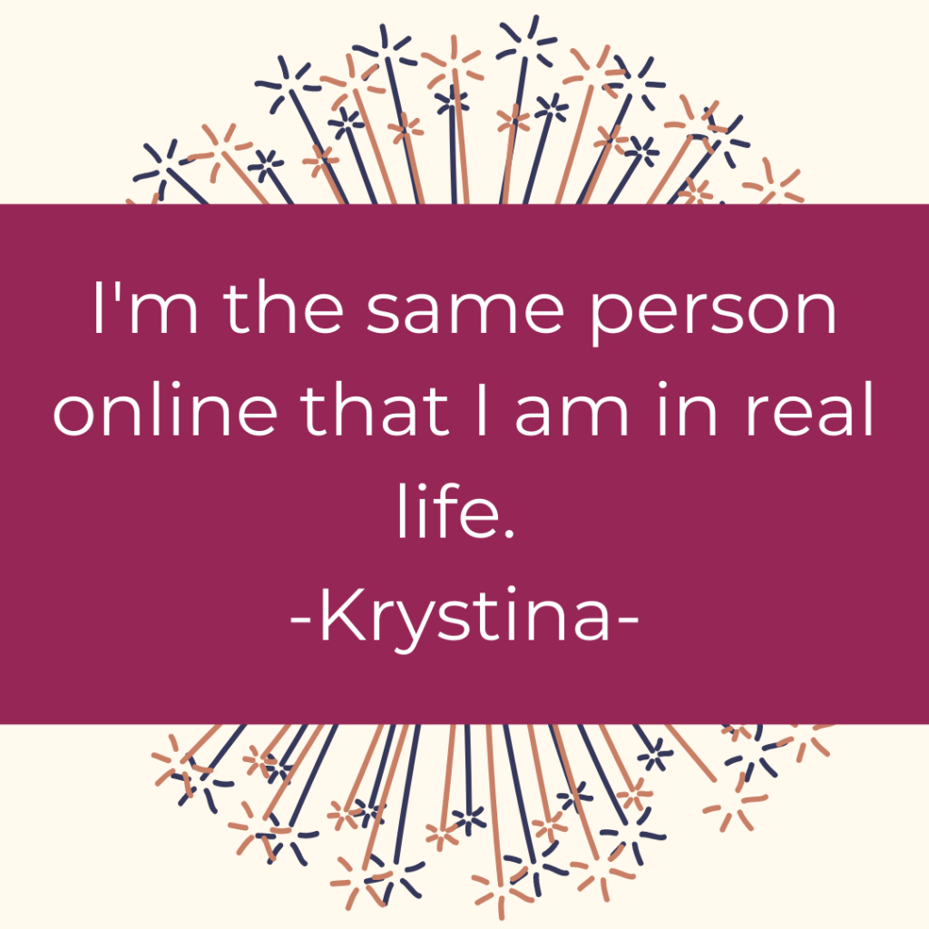 Krystina's best business advice. www.IamMichelleGifford.com