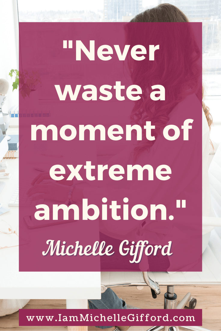 What do you do when you feel super excited about work? Embrace that feeling and create something new! www.iammichellegifford.com