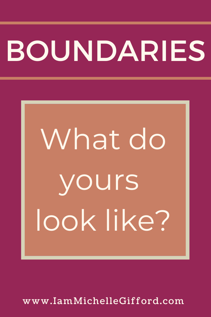 Check out how to set boundaries with yourself and with your clients. www.iammichellegifford.com