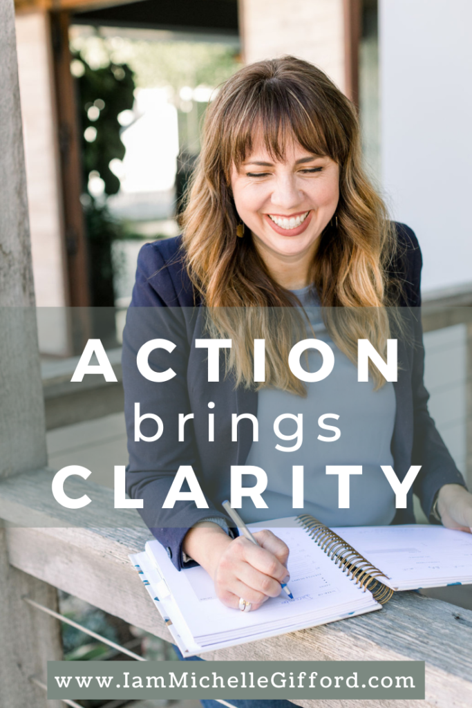 Learn how to take action and make the most of it. www.iammichellegifford.com