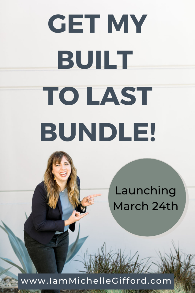 launching my new bundle so you can start making the money you want. www.iammichellegifford.com