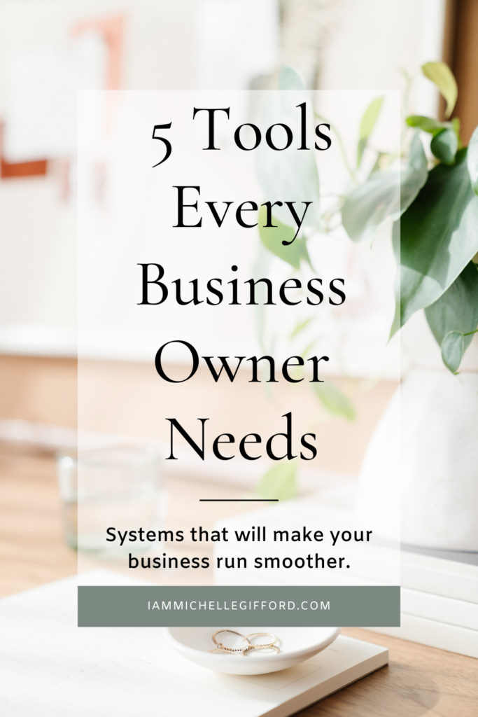systems that will make your business run smoother. www.iammichellegifford.com