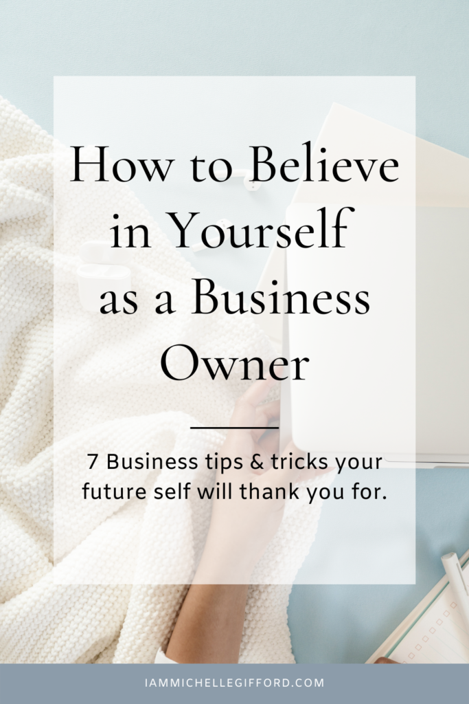 the best ways to grow your business and yourself as the owner. www.iammichellegifford.com