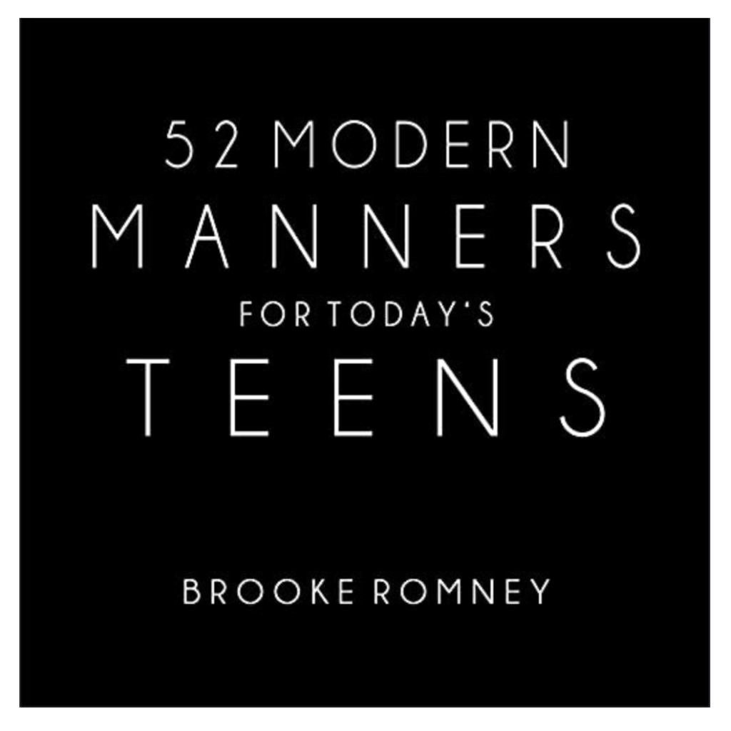 Brooke Romney 52 modern manners for todays teens