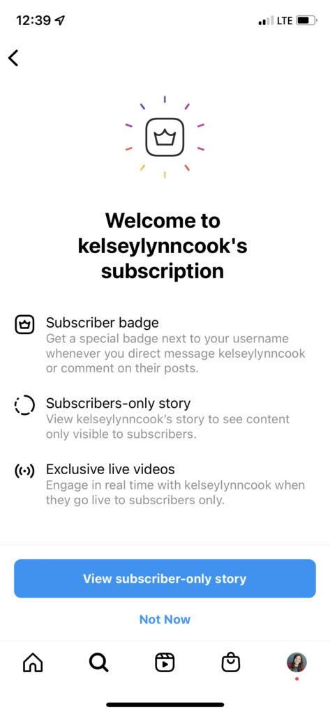 Instagram Subscription Feature | Everything You Need to Know What happens when I subscribe to someone on Instagram www.IamMichelleGifford.com