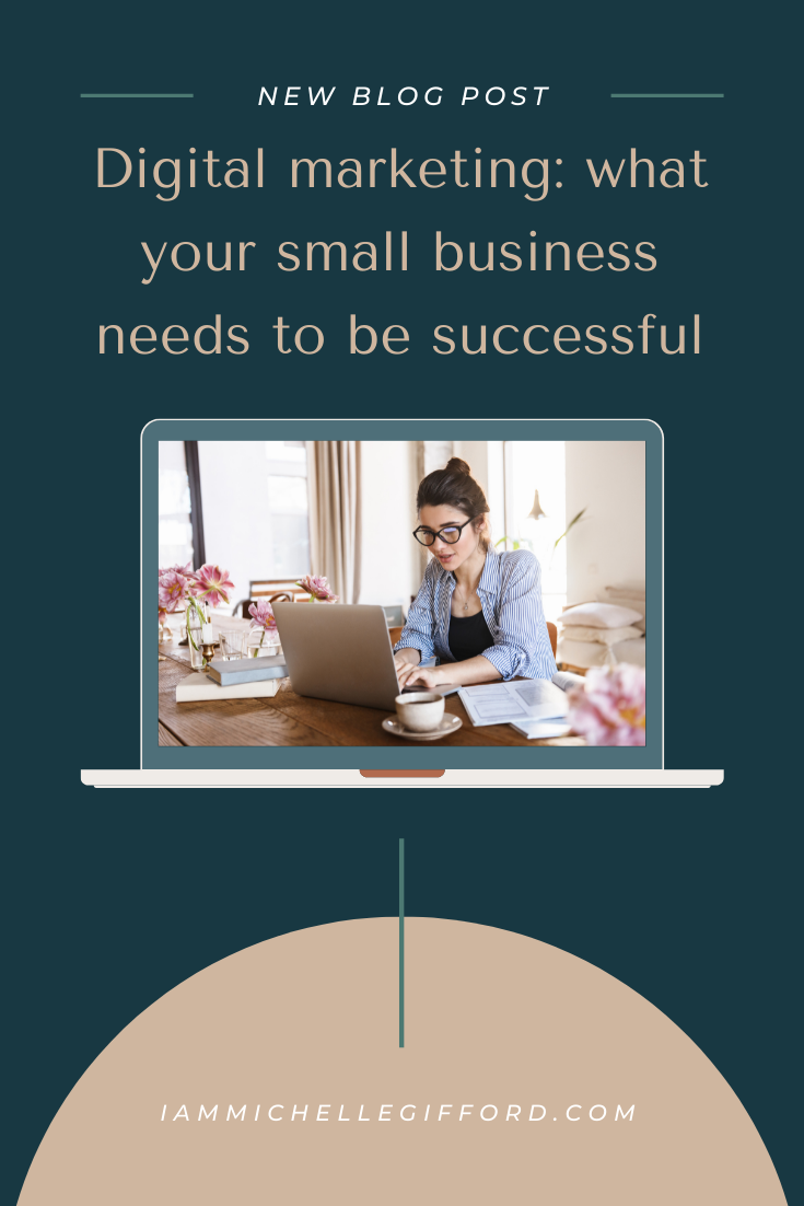 Find out why digital marketing is important for your small business. IAmMichelleGifford.com