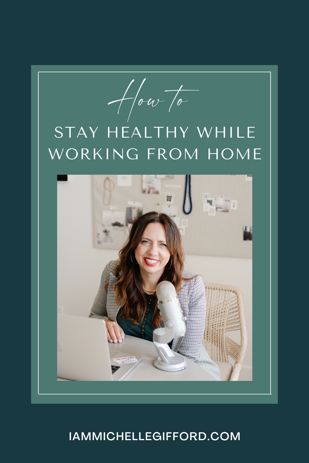 Sharing my top 8 tips of how I stay healthy while working from home. 
