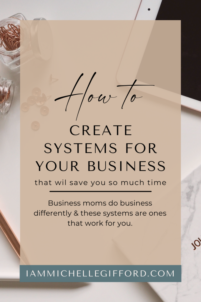 how to stay consistent in your business. www.iammichellegifford.com