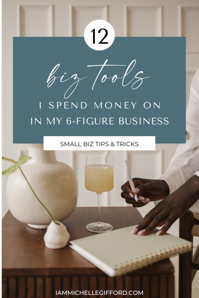 the best business tools for small business owners. www.iammichellegifford.com